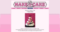 Desktop Screenshot of makeitcake.com